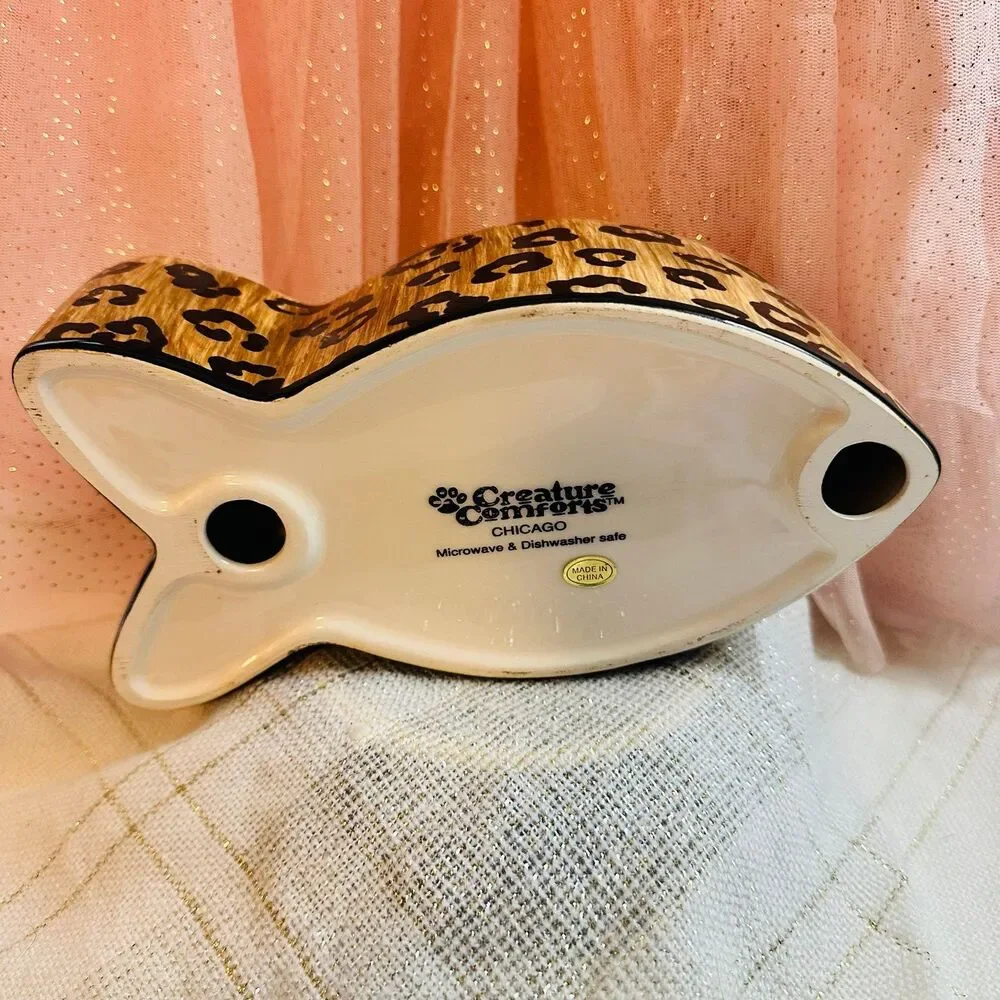 Ceramic Cat Food Bowl